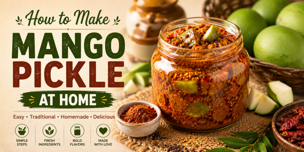 How to Make Mango Pickle at Home