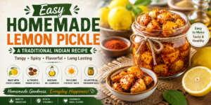 Easy Homemade Lemon Pickle Recipe: A Step-by-Step Guide to Traditional Indian Nimbu Ka Achar