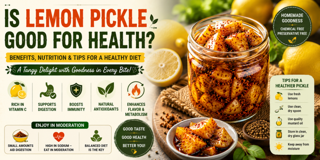 Is Lemon Pickle Good for Health?