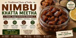 Nimbu Khatta Meetha: A Traditional Sweet & Tangy Lemon Pickle Loved Across India