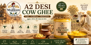 A2 Desi Cow Ghee by The Marwadi Cottage – Pure Traditional Bilona Cow Ghee